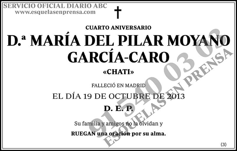 María del Pilar Moyano García-Caro